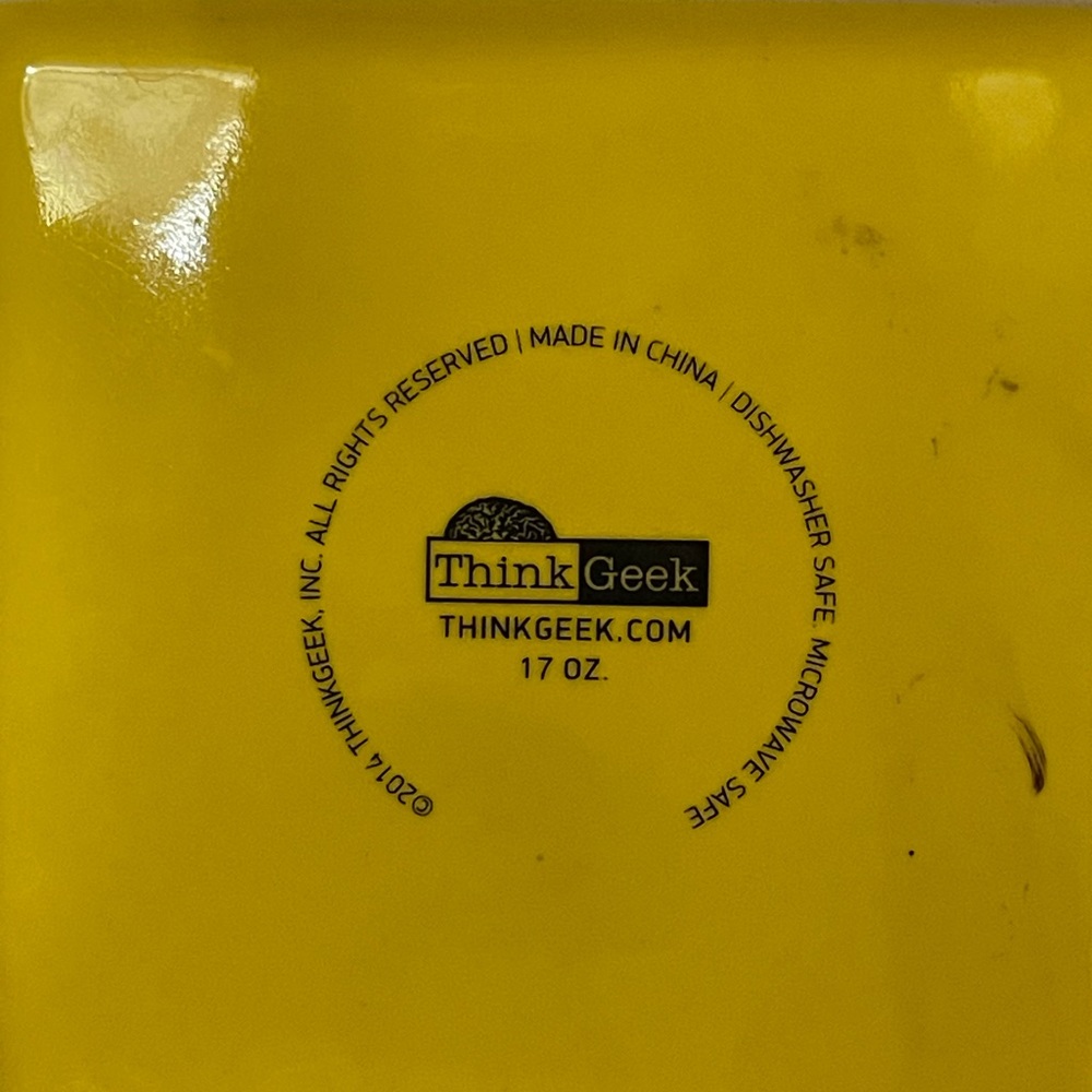 Think Geek Mario Mystery Power Up Box Ceramic Coffee Mug - Picture 7 of 7